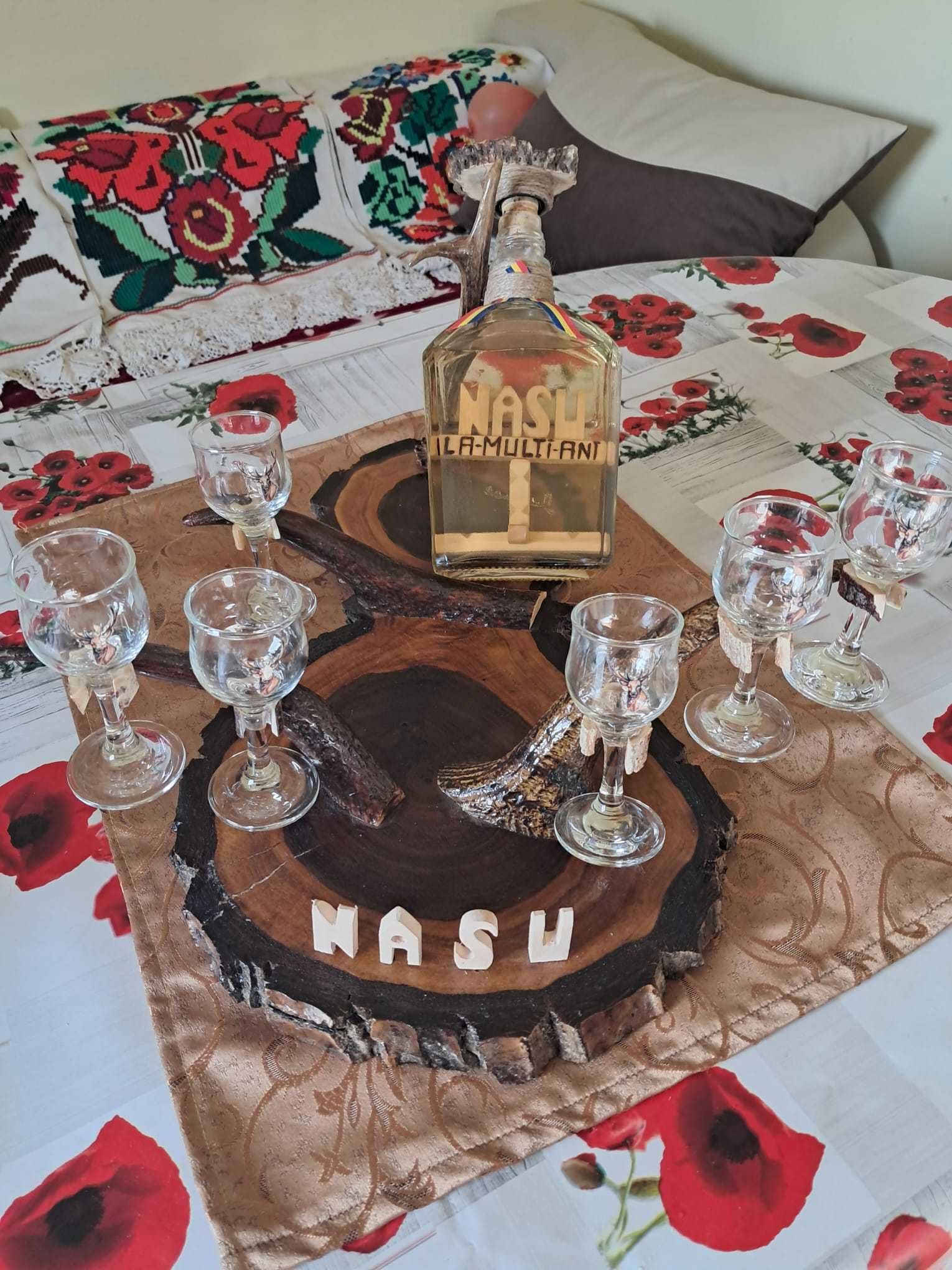 sticle artizanale pentru NASI  nunti boteze zile de nastere