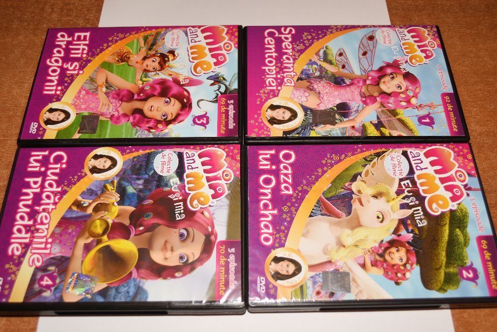 Primele 4 DVD-uri - Mia and Me ( 13 episoade )