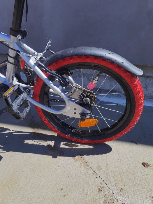 Bicicletă BMX Wipe 500 16" 110-125 cm