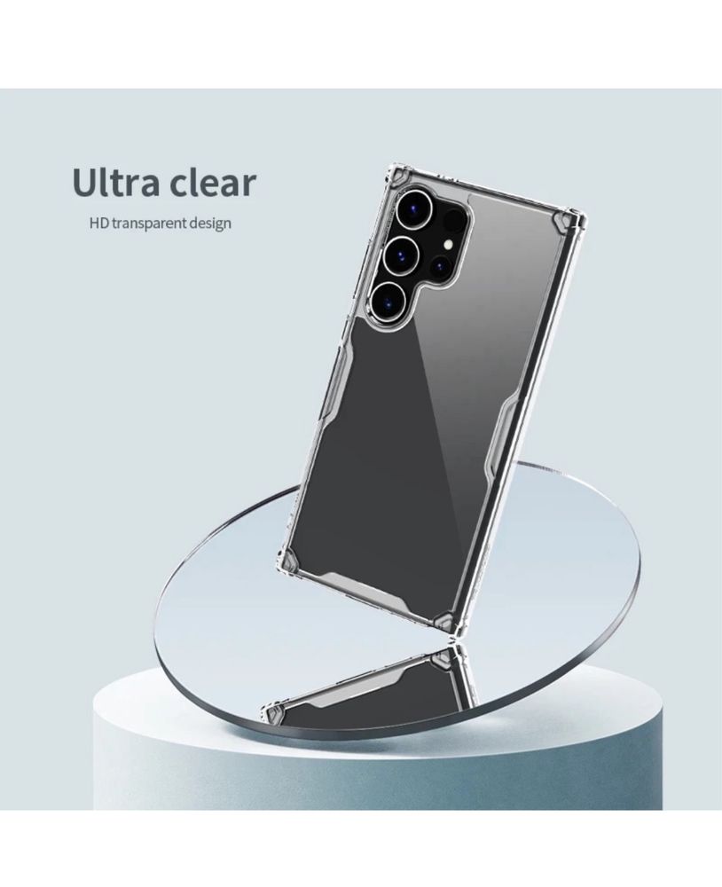 Samsung S24 S24 PLUS S24 ULTRA - Husa Nillkin Drop Case Crystal Clear