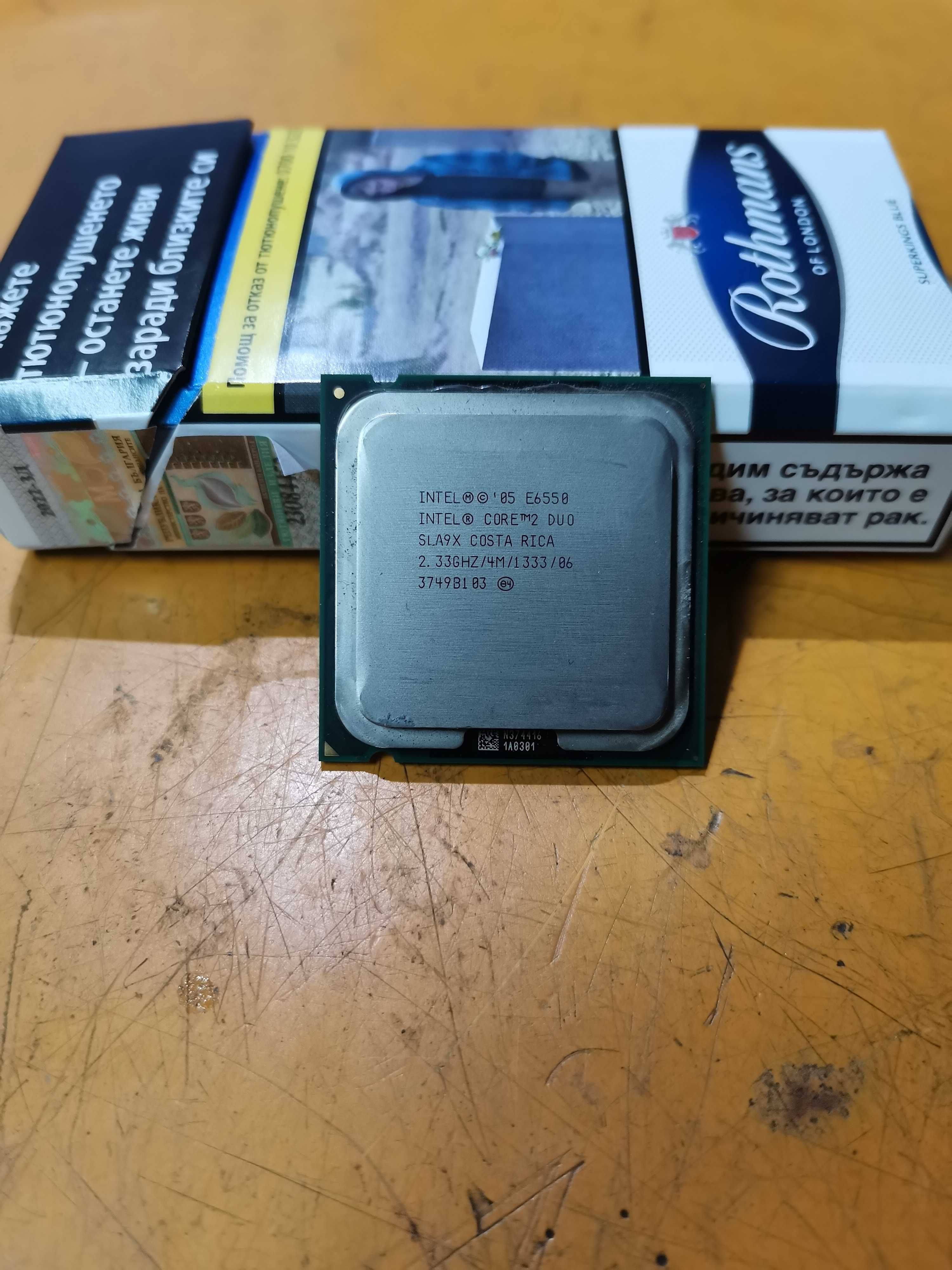 Продавам процесор за компютър Intel i3-370M и Intel Core2Duo 8400 6550