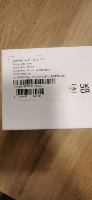 Смарт часовник HUAWEI WATCH FIT 2