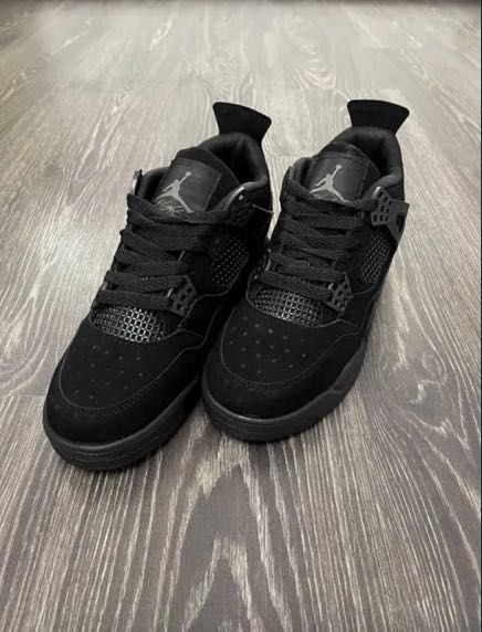 Nike Air Jordan 4 Blackcat Men's Basketball Shoes Adidasi - OFERTA