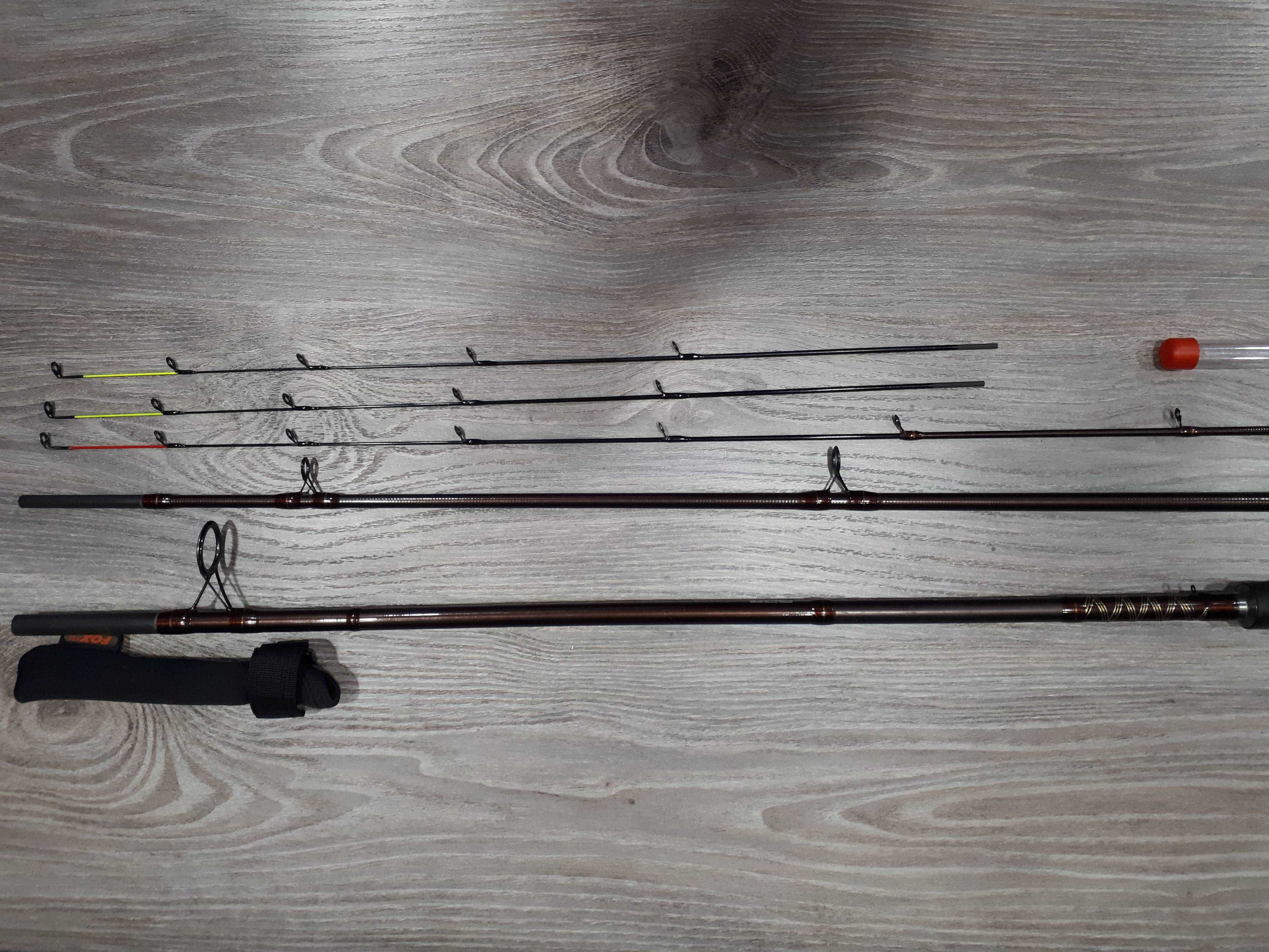 Фидер Въдица Daiwa AquaLite Feeder 3.60м 150г + Протектори FOX