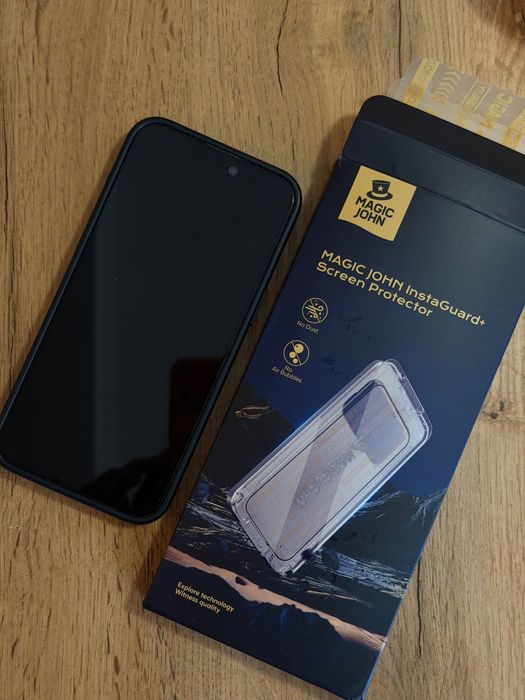 iPhone 15 Pro Max 1TB Black Titanium impecabil folie si husa premium