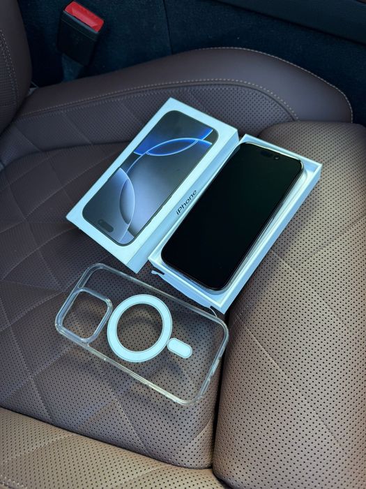 Iphone 16 Pro Black Titanium Garantie 10/10 Neverlocked