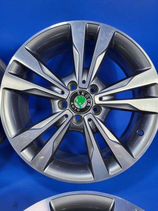 Vand jante Bicolore 5x112 R18 pt Skoda Kodiaq-Enyaq-Superb etc