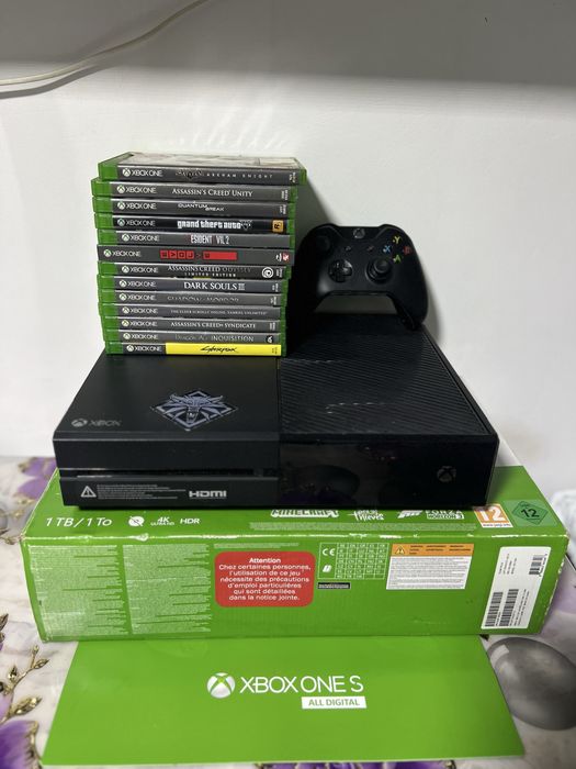 Xbox one  plus 13 jocuri