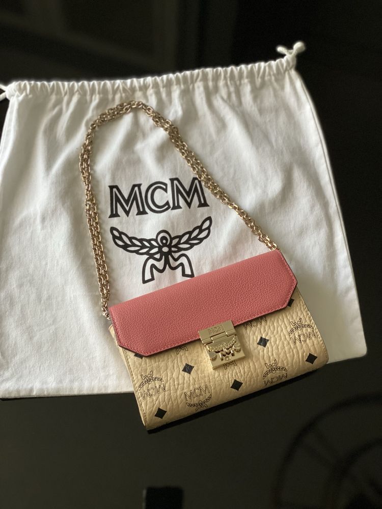 MCM шикарная сумка, оригинал!