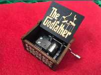 Cutie muzicala piesa "The Godfather"  (1972), Nasul, music box, lemn