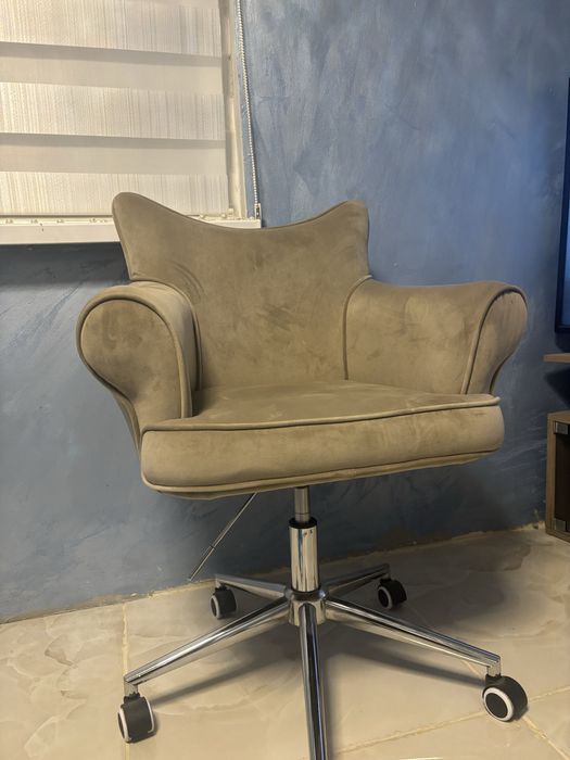 Тоалетен стол светло кафяво-5400487