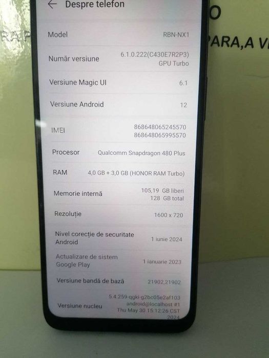 honor 70 lite (m2) star amanet