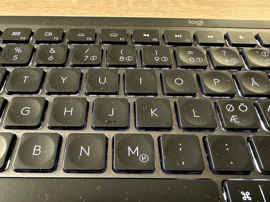 Tastatura  Logitech MX Keys, Bluetooth, Layout Nordic , Space Grey