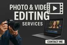 Ofer servici de editare foto/video