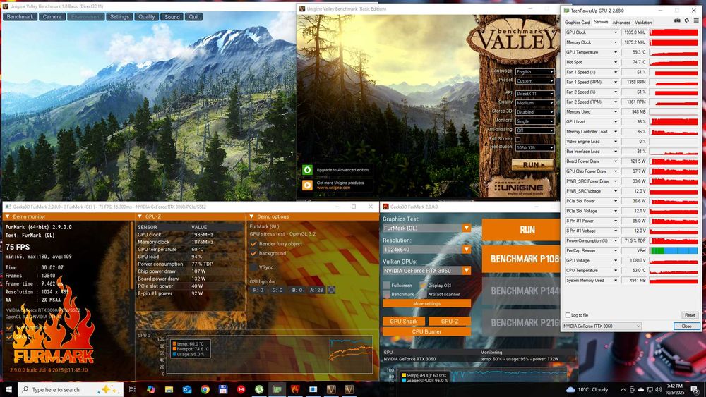 ZOTAC GTX3060 OC 12Gb DDR6 gaming