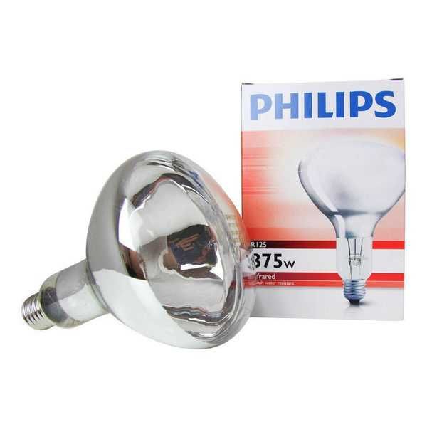Лампочка Philips ИК-нагрева 375W