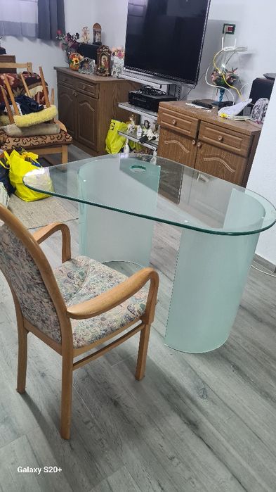 Masă de sticla pentru birou