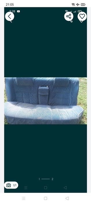 Продам заднее кресло на Мазду