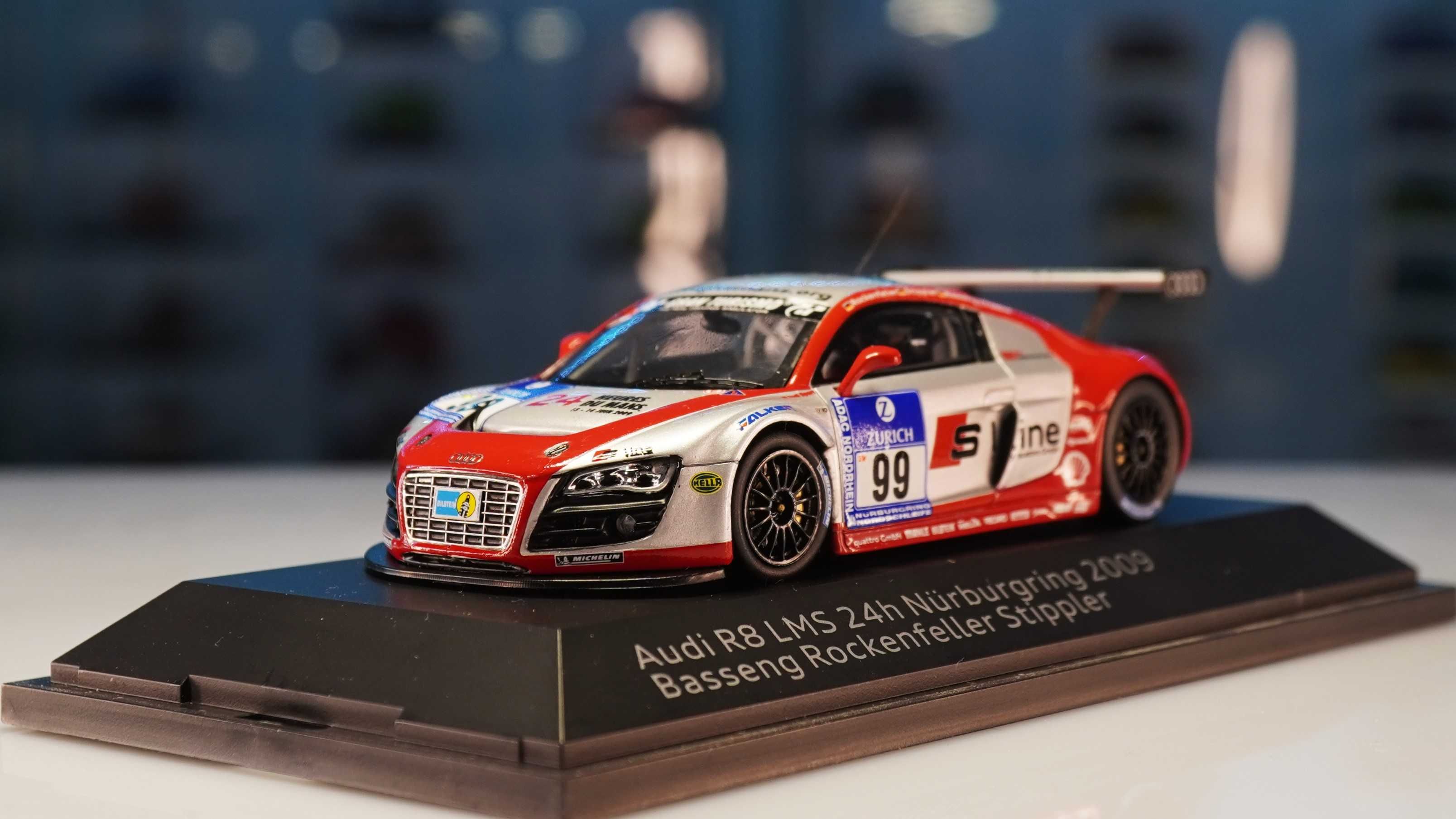 2009 Audi R8 LMS "Nr.99 24h of Nurburgring" - Schuco 1/43