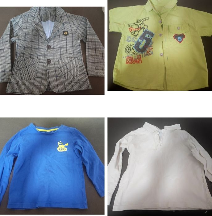 Пакет одежды на мальчика 3-4 года