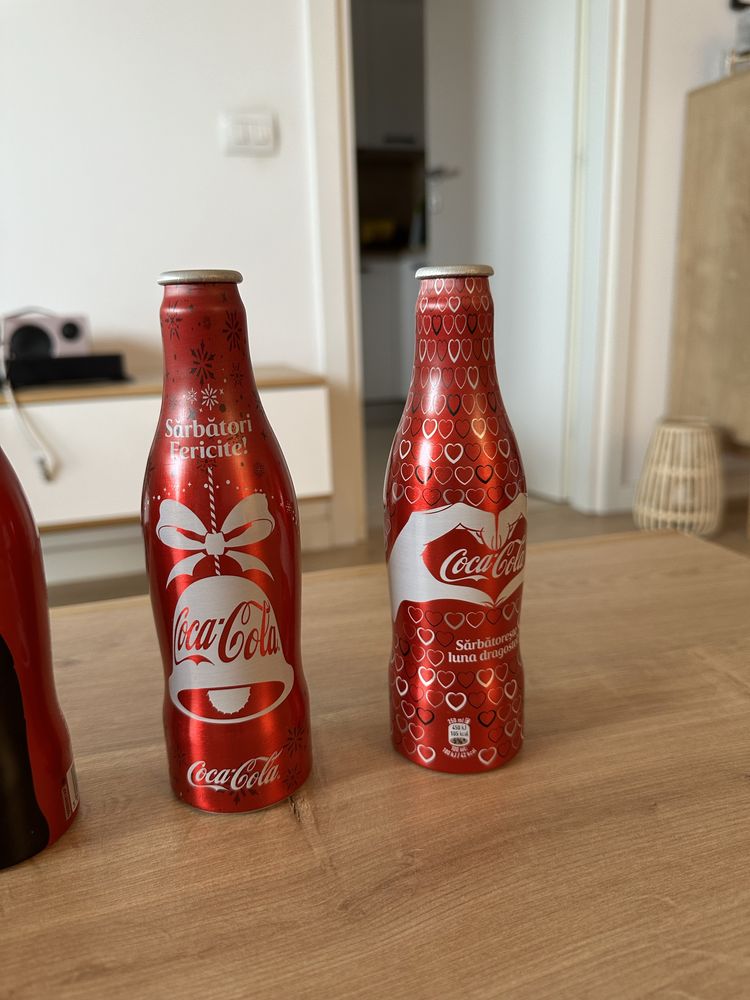 Vand sticle Coca Cola de colectie 24 lei bucata