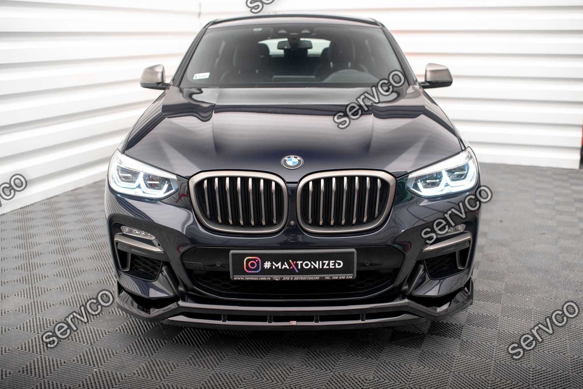 Prelungire bara fata Bmw X4 G02 M-Pack 2018-2021 v4 - Maxton Design
