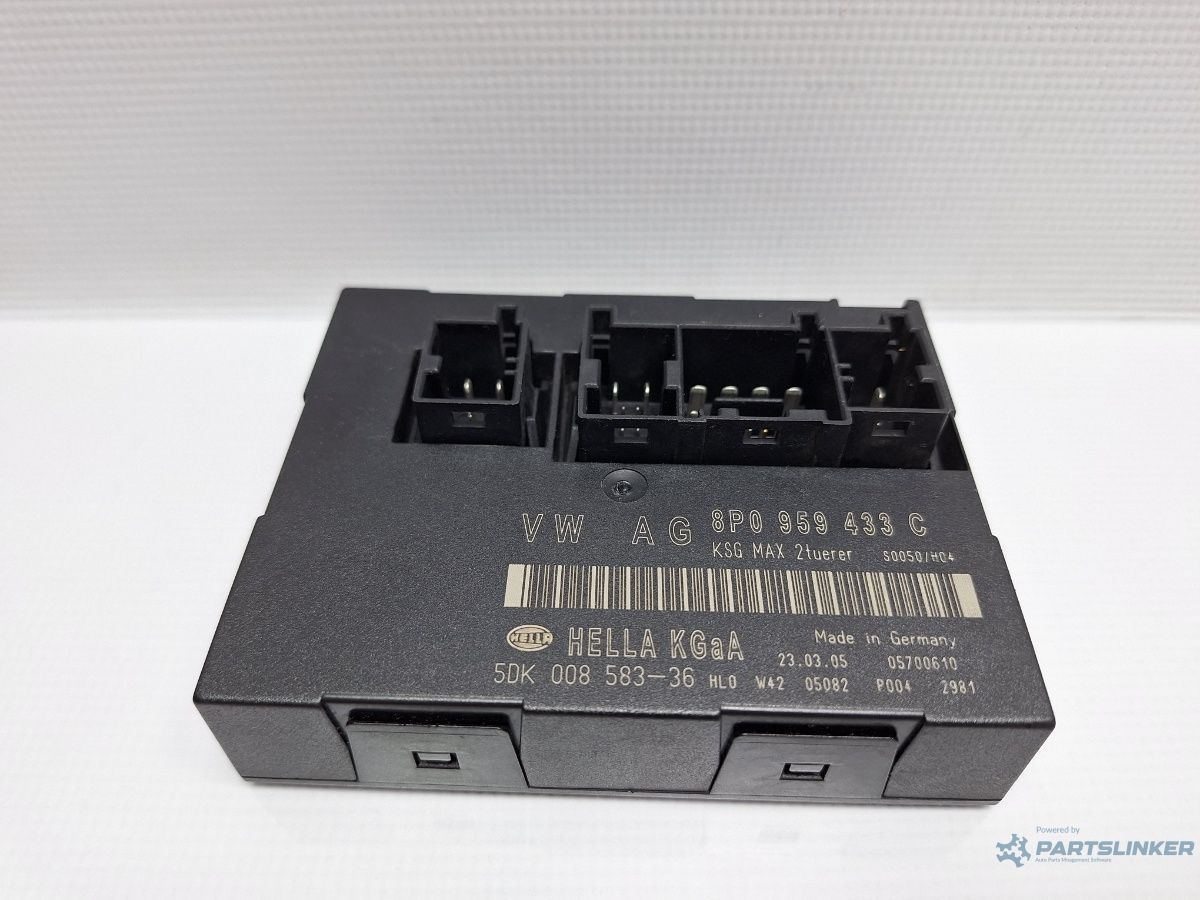 Calculator confort AUDI A3 II Sportback 8PA 2004 - 2015 TDI BKC, BLS, BXE 8P0959433C