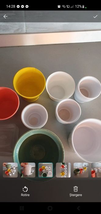 Ghivece mici diverse modele