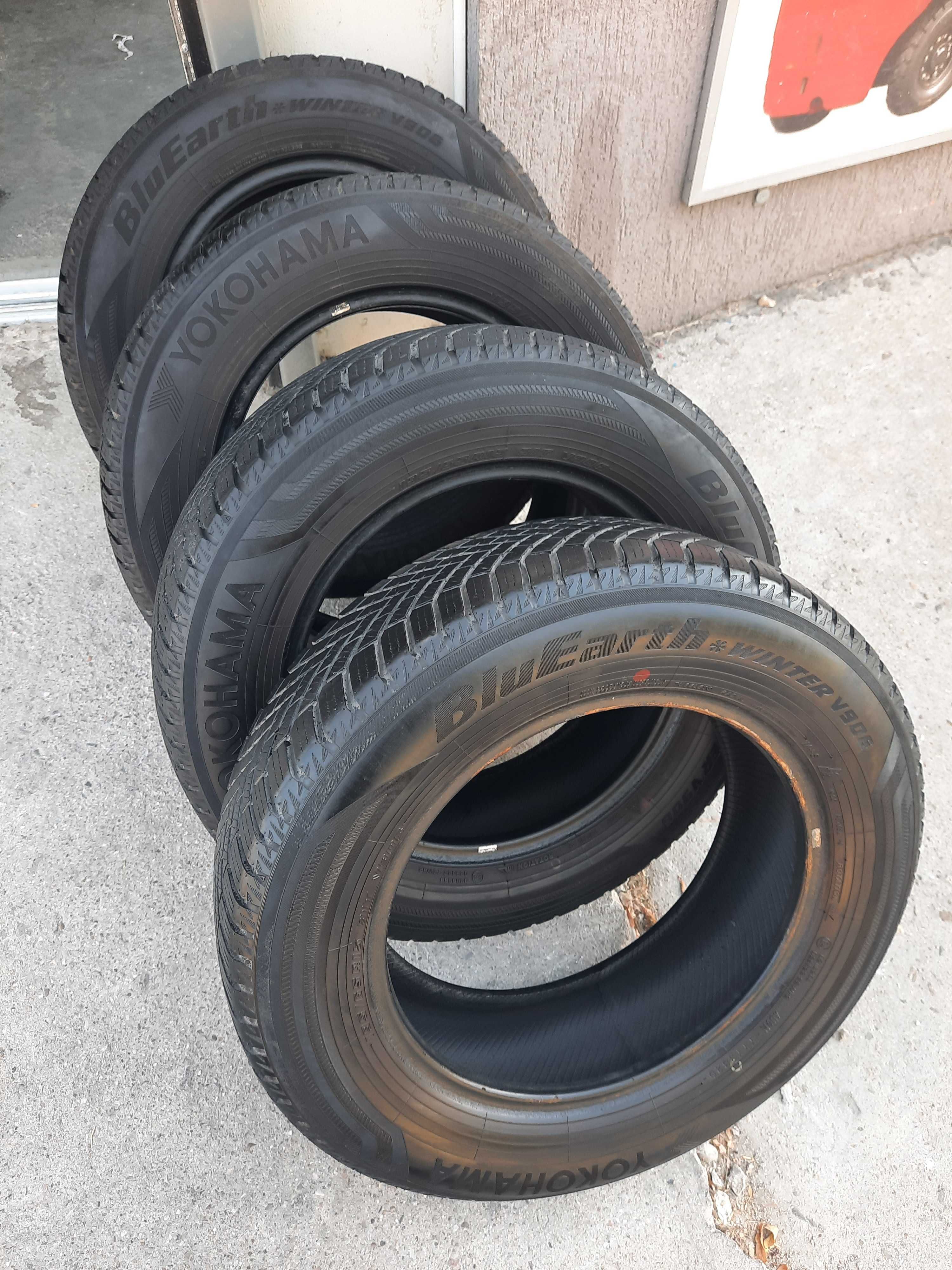 Гуми Bridgestone 225/50/18 и Yokohama 195/65/15