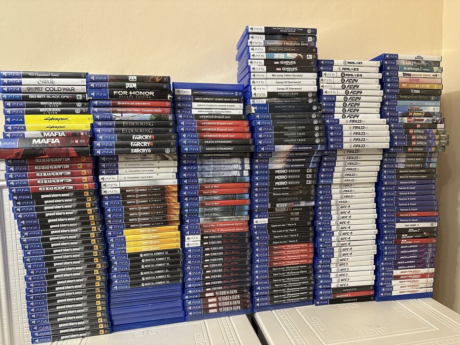 Sony playstation призрак цусимы doom detroit одни изнас mafia elden mk