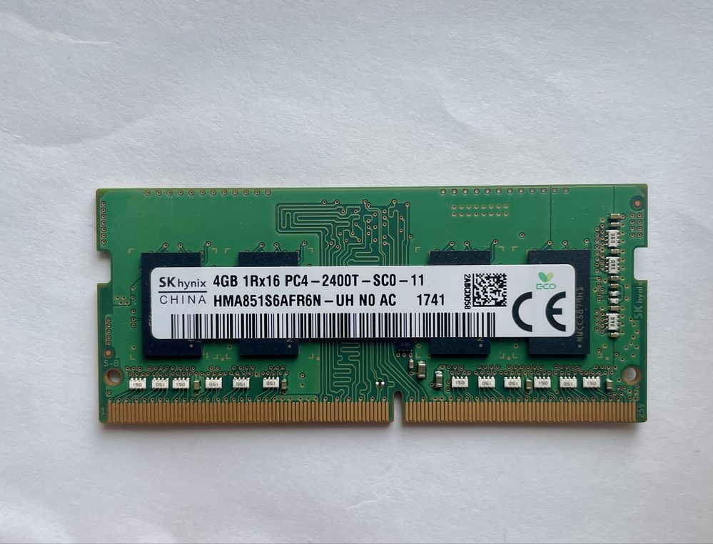 ddr4 оперативный память на ноутбук 4 гб