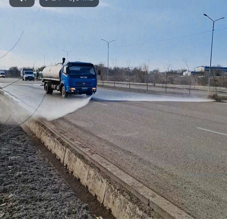 Услуги водовоза Доставка питьевой и технической Воды Алматы 24/7 Вода