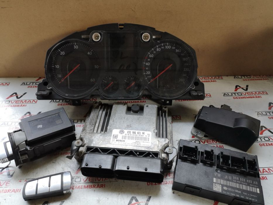 Kit pornire Ecu ceasuri BMP VW passat B6 2.0TDI 140cp