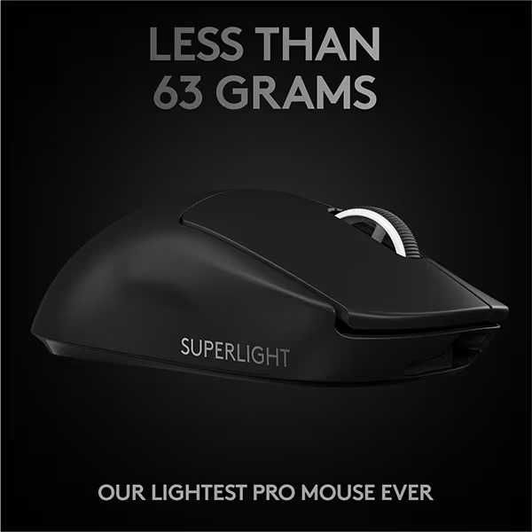 Mouse Gaming Logitech Pro X Superlight 25k DPI LightSpeed Hero Sigilat