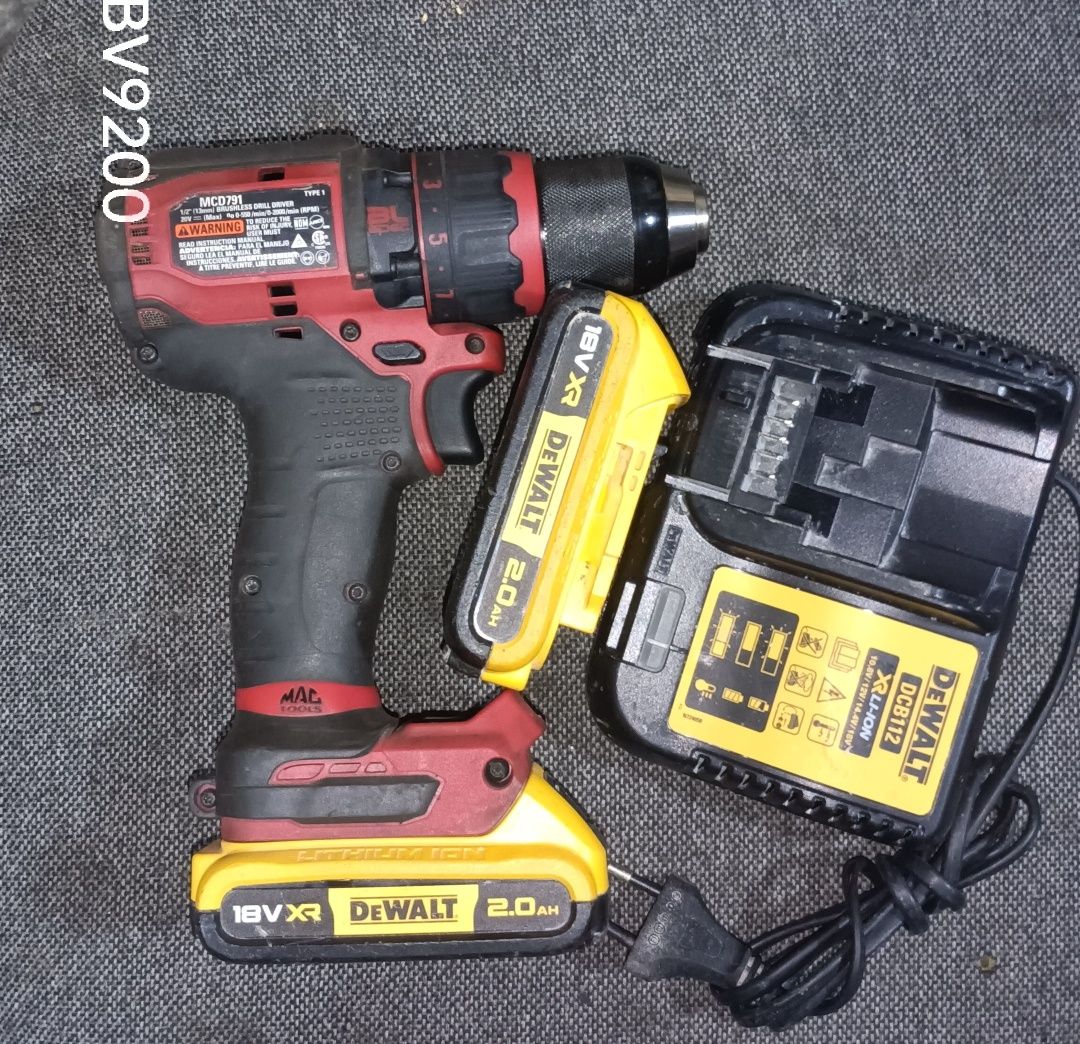 Шуруповёрт mactools, DeWalt 791