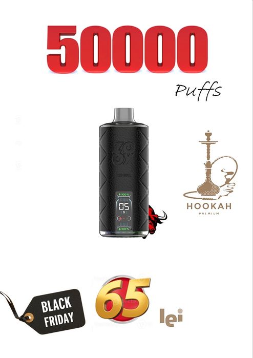 Vape ZOOY 50000 narghilea Shisha
