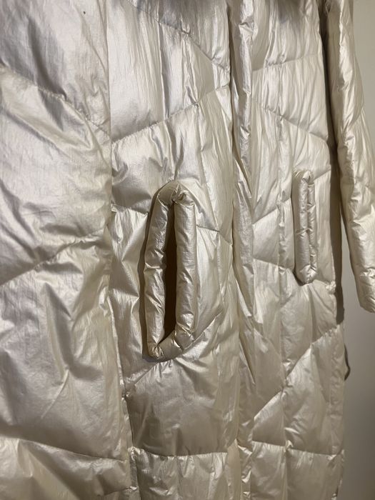 Зимно яке с естествен косъм яка