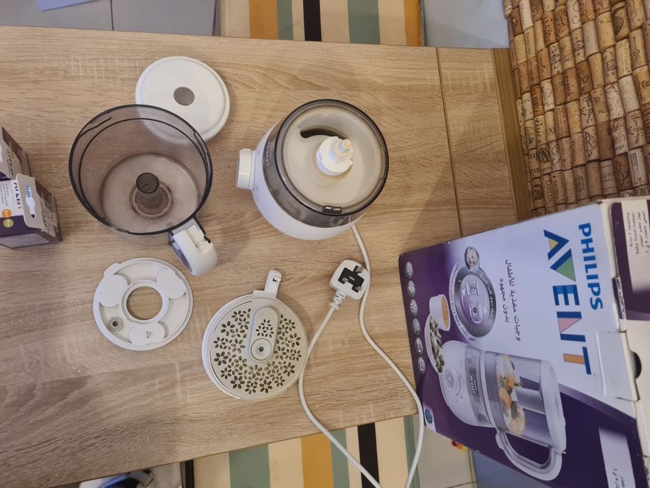 Aparat de gatit cu aburi si blender 4 in 1 Philips SCF875/01