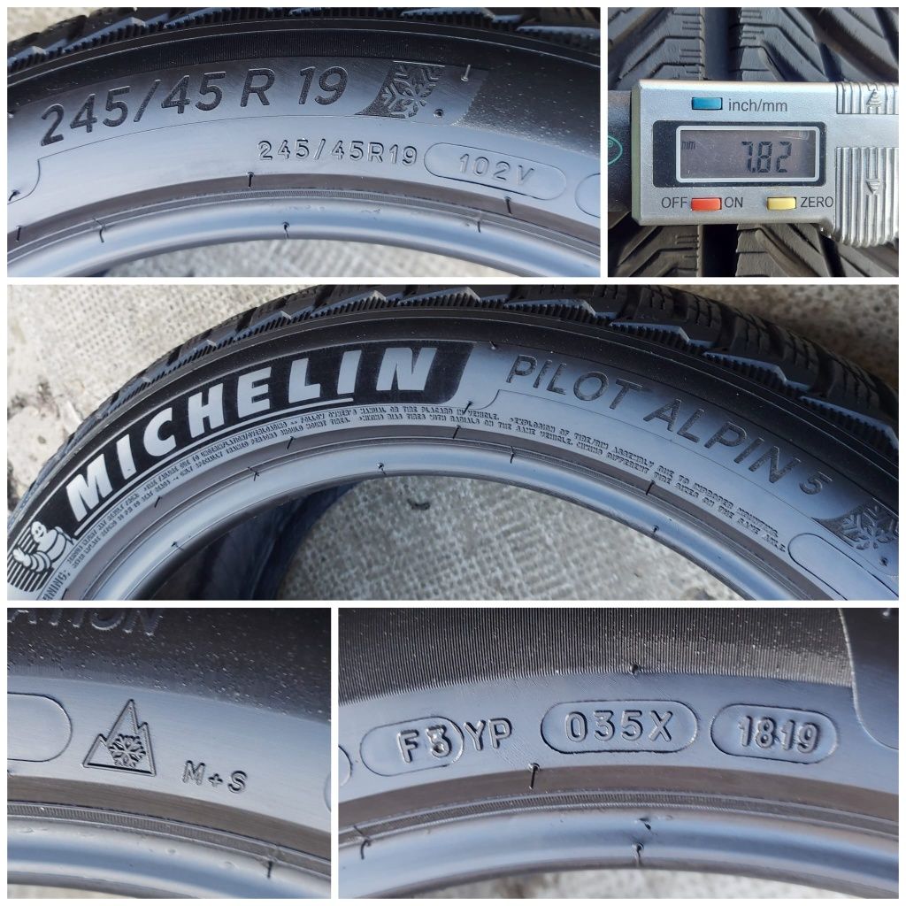 O bucată 245/45 R19 M+S iarnă - una Gislaved Michelin Continental