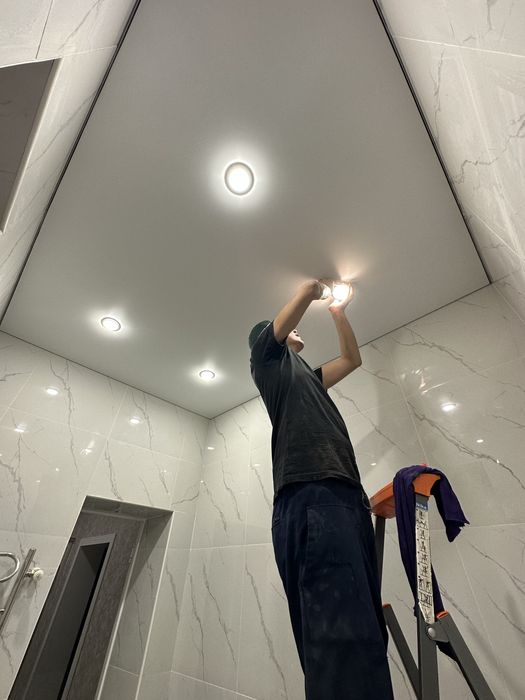 Натяжные Потолки Матовый Глянец Сатин Натяжной Потолок Алматы Монтаж!!