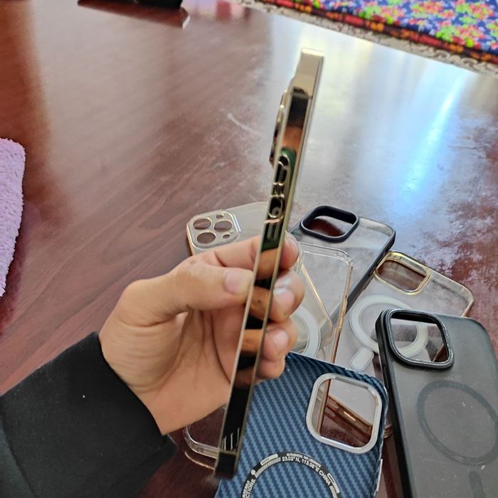 iphone 13 pro max gold ideal holatda