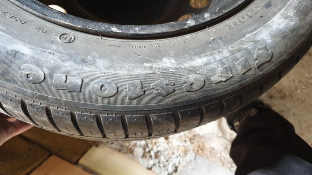 Джанта опел 4х100 с гума 195 60 15 фаерстоун