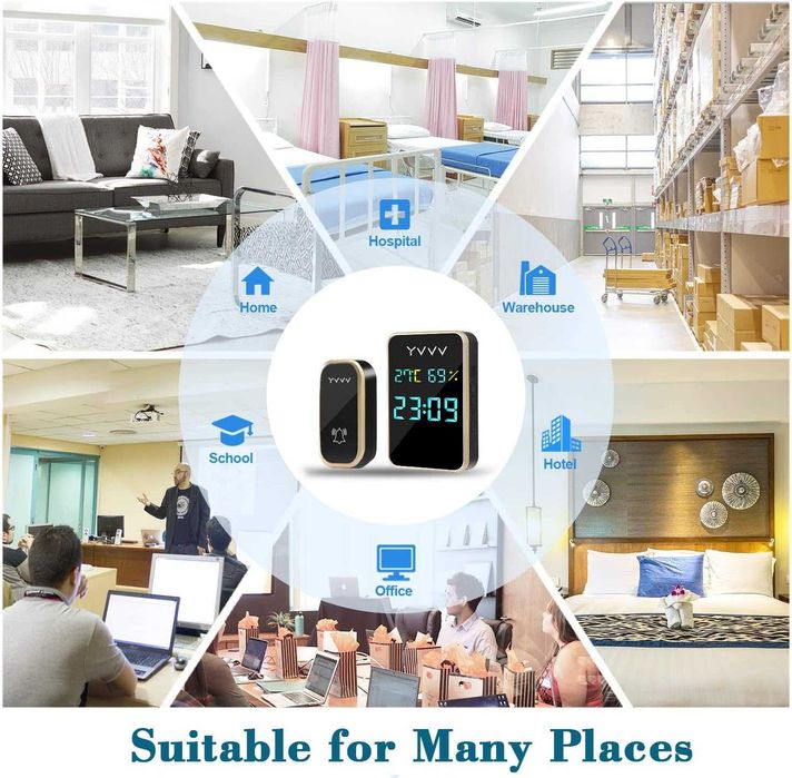 Безжичен звънец за външна употреба