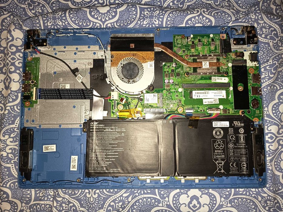 Placa baza laptop Acer Aspire A315-51, Core i5 7200 + carcasa completa