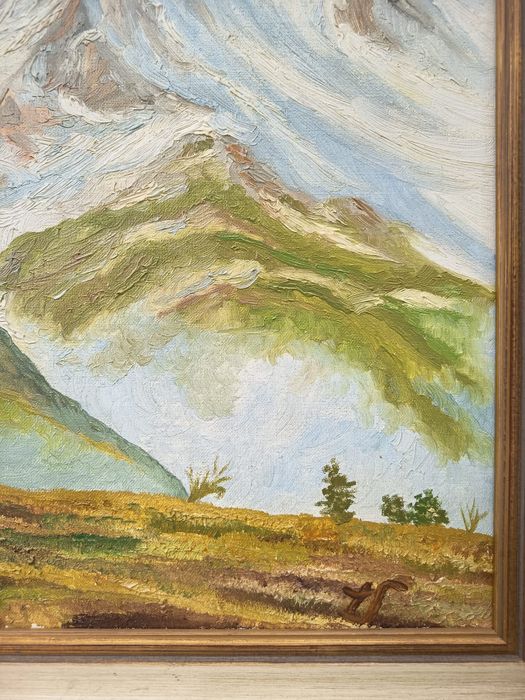 Tablou Deosebit Autentic Peisaj Muntos Germania