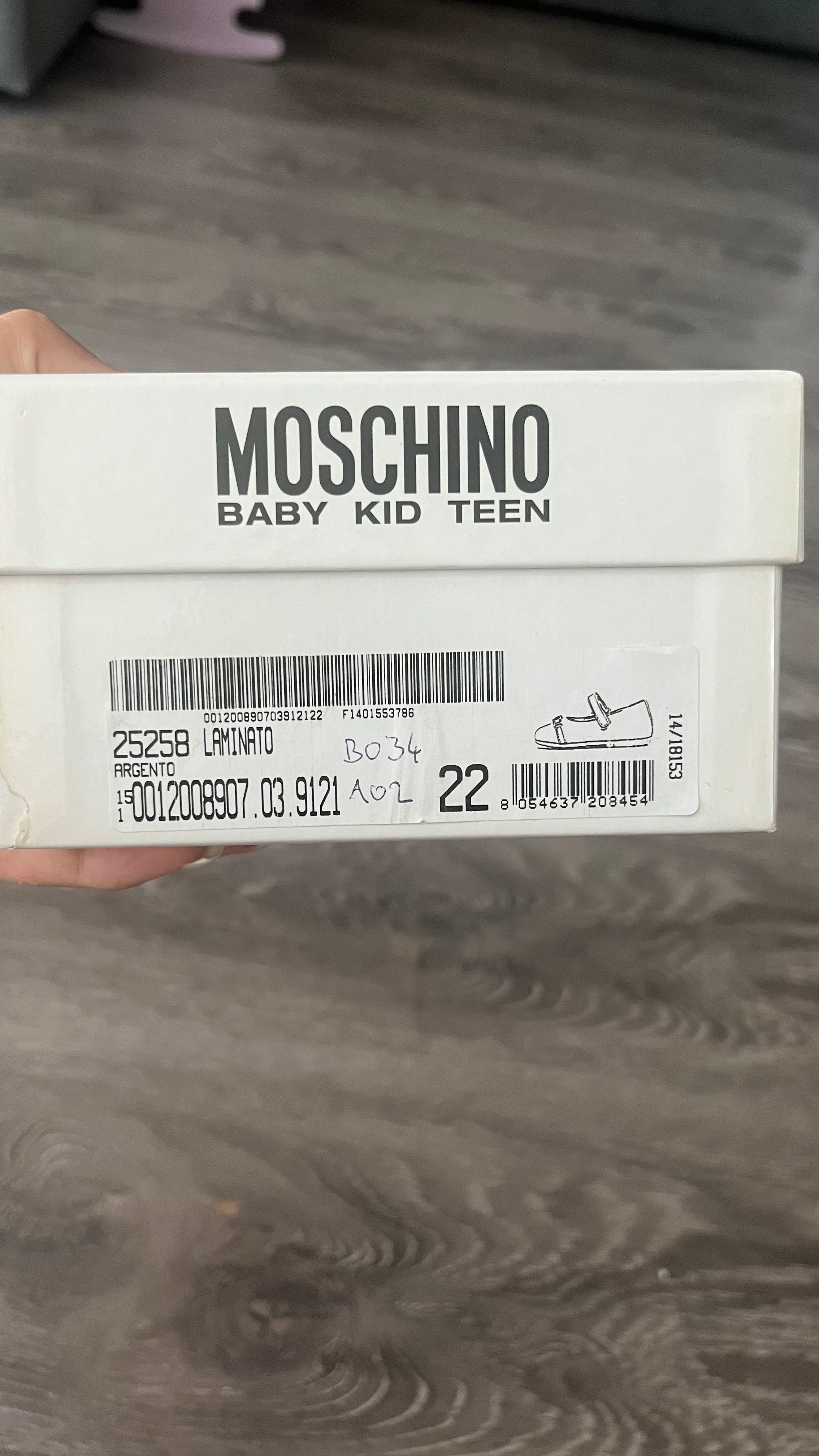 Балетки детские Moschino