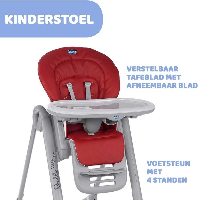 Scaun de masă pentru copii Chicco Polly Magic Relax