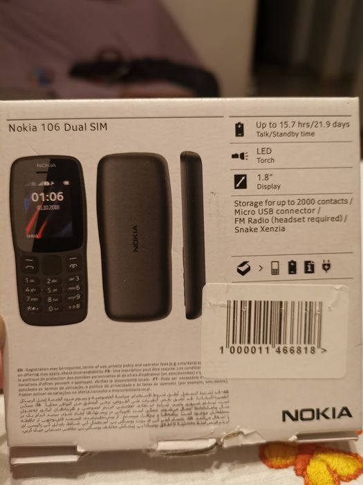 Telefon Nokia 106 dual sim