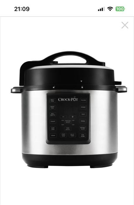 Мултикукър MultiCooker Crock-Pot Express CSC051X, 1000 W, 5.6 л