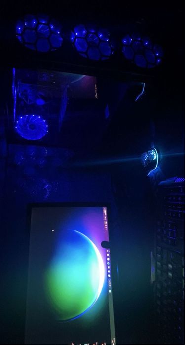 Pc gaming +monitor, mouse si mousepad